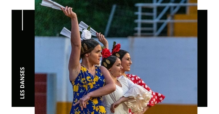 Les danseuses de l'association Alegrias qui danse du flamenco